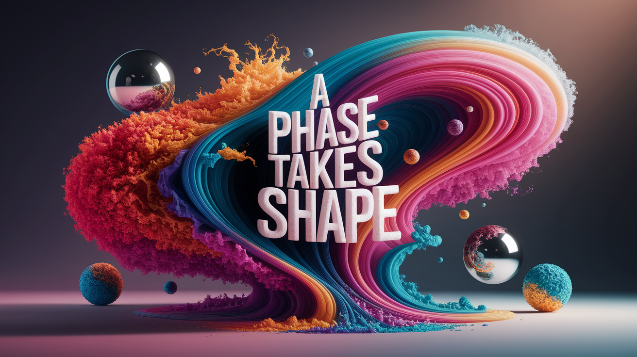 A conceptual illustration representing A Phrase Takes Shape. Visualize the main ideas: . Creative but clear representation of the concept. Style: photorealistic. high quality, detailed, professional, clean composition, good lighting, sharp focus, well-composed. high quality, professional, detailed, well-composed