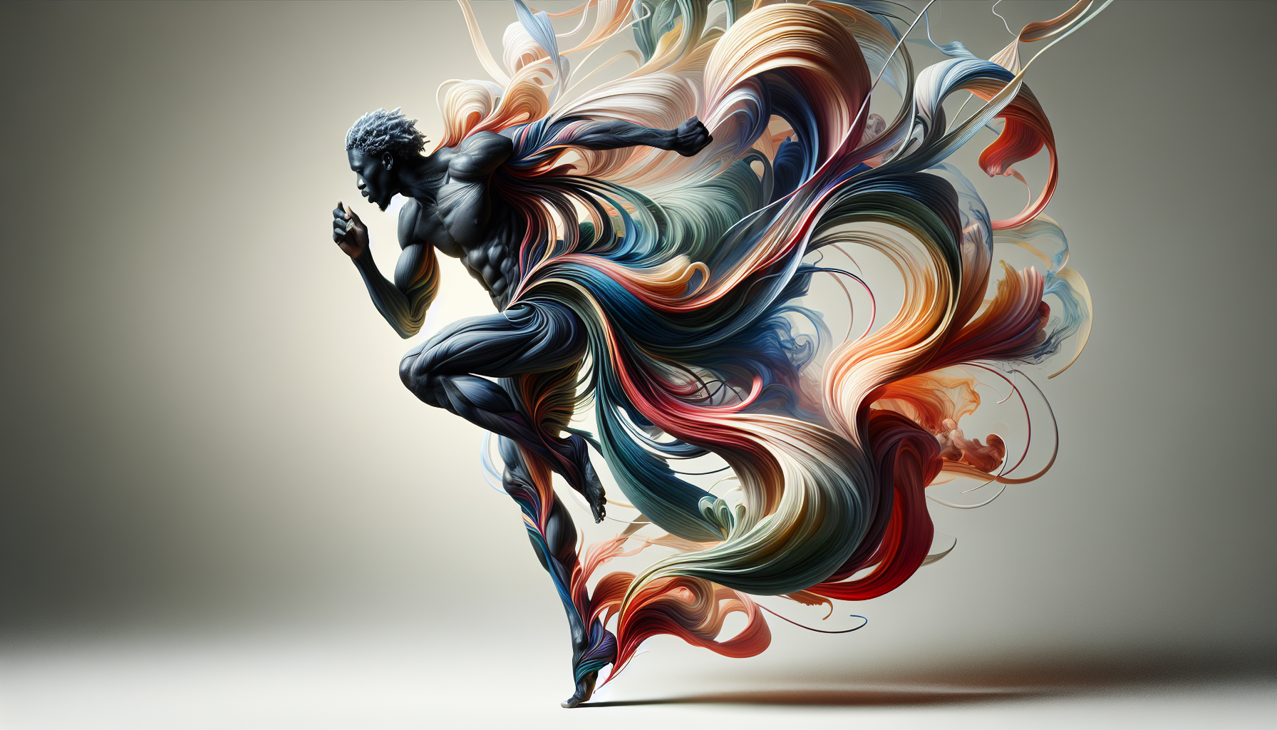 A conceptual illustration representing Introduction - The Breath of Movement. Visualize the main ideas: . Creative but clear representation of the concept. Style: photorealistic. high quality, detailed, professional, clean composition, good lighting, sharp focus, well-composed. high quality, professional, detailed, well-composed