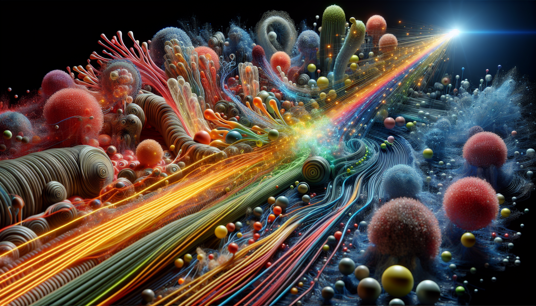 A conceptual illustration representing Absorption and Distribution. Visualize the main ideas: . Creative but clear representation of the concept. Style: photorealistic. high quality, detailed, professional, clean composition, good lighting, sharp focus, well-composed. high quality, professional, detailed, well-composed