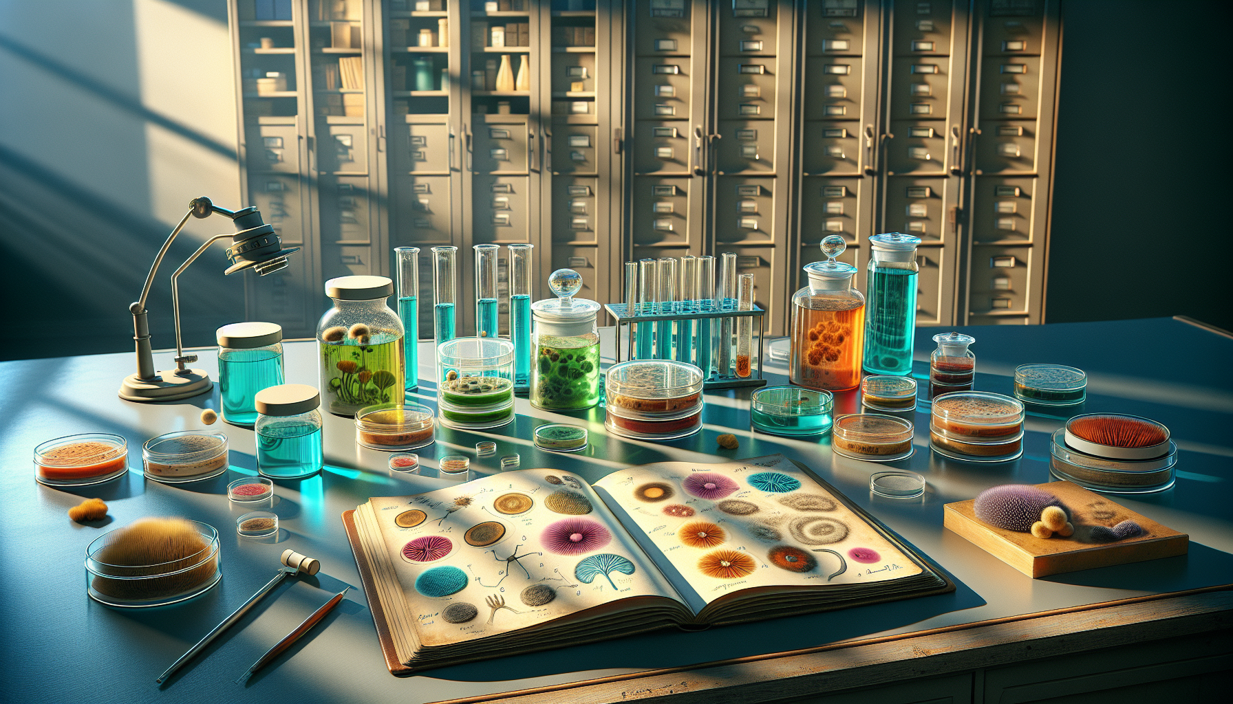 A conceptual illustration representing The Mold Mystery Unveiled. Visualize the main ideas: . Creative but clear representation of the concept. Style: photorealistic. high quality, detailed, professional, clean composition, good lighting, sharp focus, well-composed. high quality, professional, detailed, well-composed