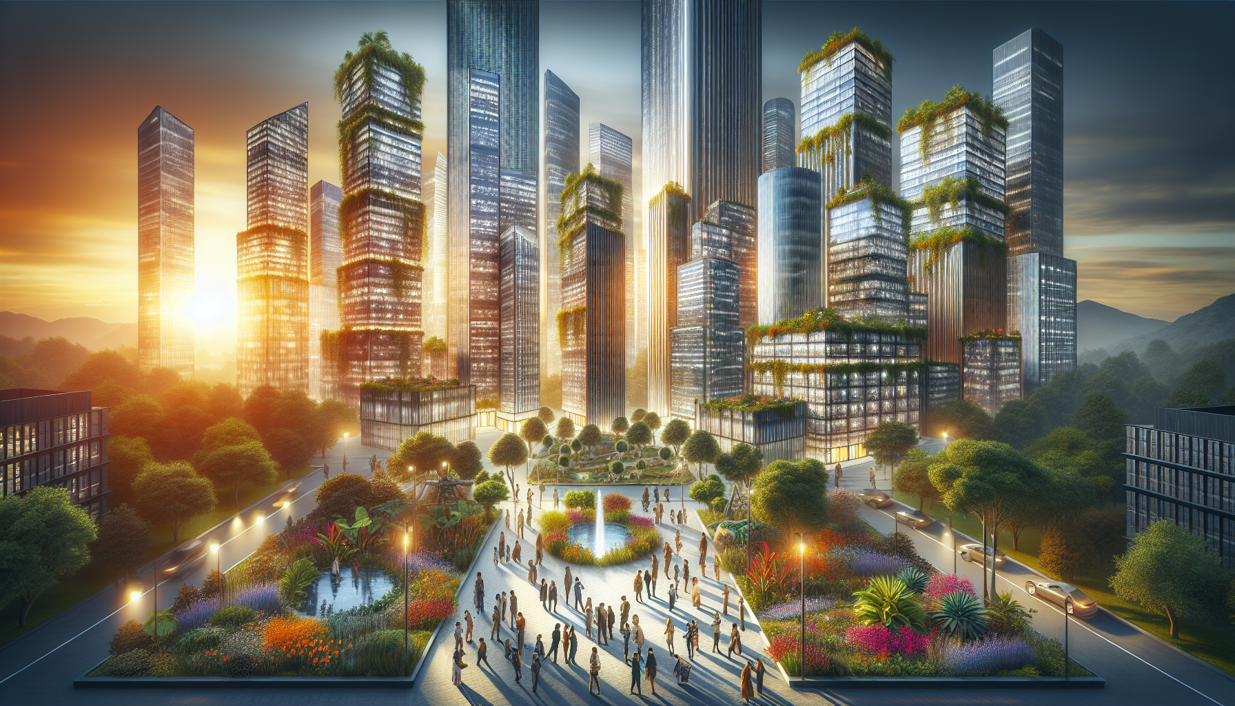 A conceptual illustration representing The Rise of Local Giants. Visualize the main ideas: . Creative but clear representation of the concept. Style: photorealistic. high quality, detailed, professional, clean composition, good lighting, sharp focus, well-composed. high quality, professional, detailed, well-composed, no words