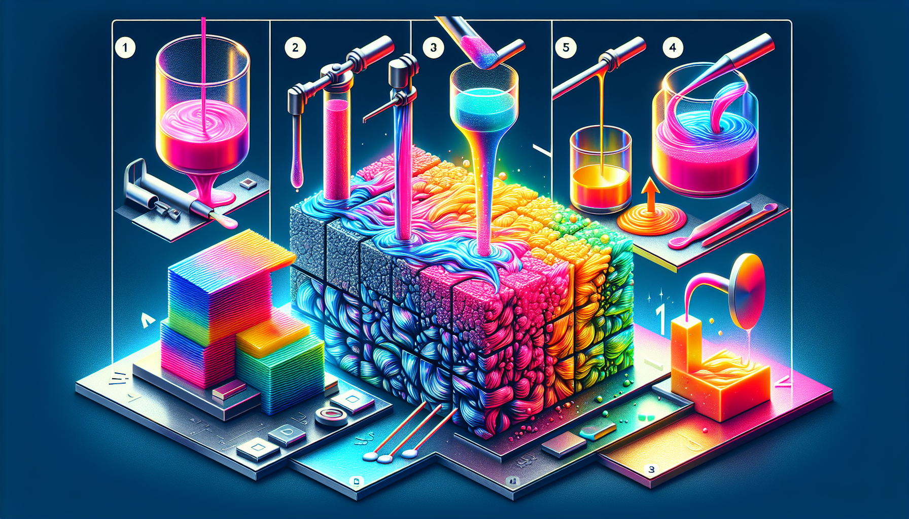 A clear, step-by-step visual illustration showing Reversing the Hardening Process. Focus on . Include visual elements like arrows, numbered steps, or sequential flow. Professional and instructional style. Style: photorealistic. high quality, detailed, professional, clean composition, good lighting, sharp focus, well-composed. high quality, professional, detailed, well-composed