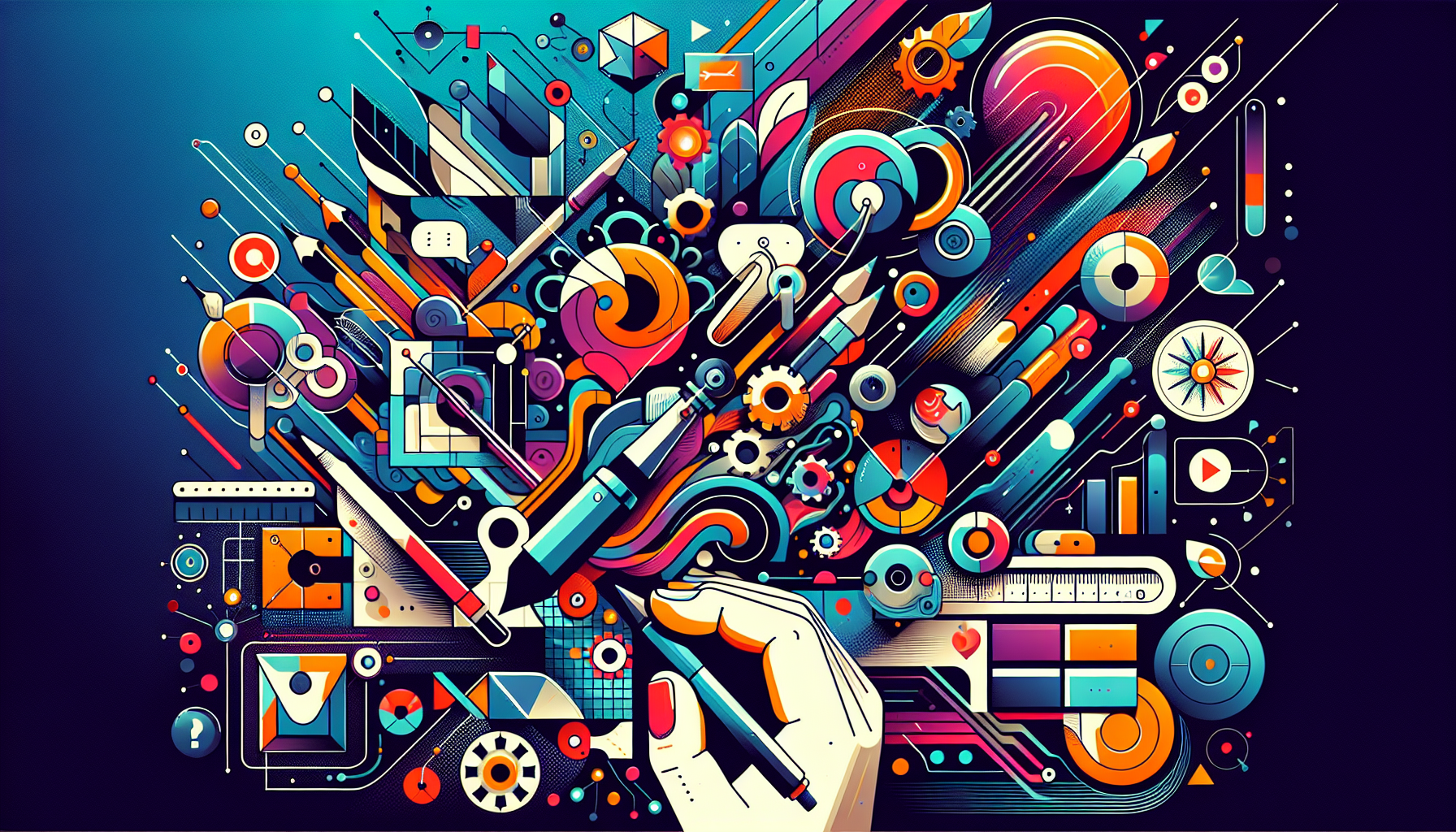 A conceptual illustration representing Core Components and Functions. Visualize the main ideas: . Creative but clear representation of the concept. Style: Visual Theme: Clean, modern aesthetic with high contrast and vibrant energy. Emphasize the intersect. high quality, detailed, professional, clean composition, good lighting, sharp focus, well-composed. high quality, professional, detailed, well-composed