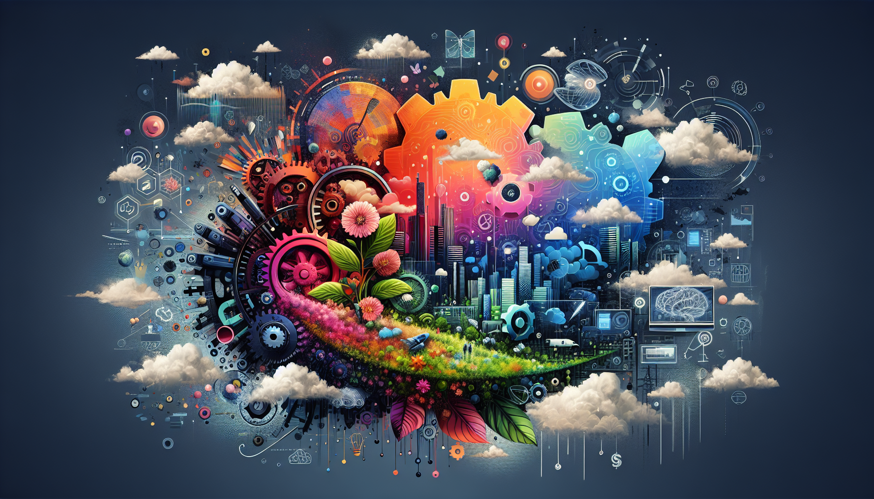 A conceptual illustration representing Real-World Applications and Success Stories. Visualize the main ideas: . Creative but clear representation of the concept. Style: Visual Theme: Clean, modern aesthetic with high contrast and vibrant energy. Emphasize the intersect. high quality, detailed, professional, clean composition, good lighting, sharp focus, well-composed. high quality, professional, detailed, well-composed