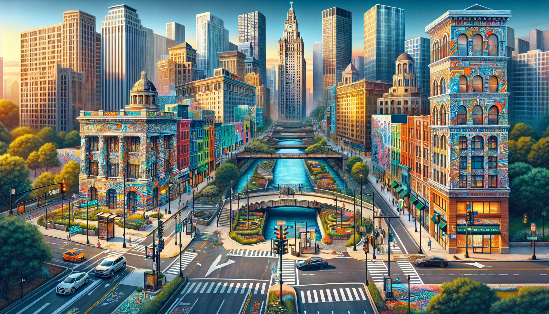 A conceptual illustration representing Visual Cues and Landmarks. Visualize the main ideas: . Creative but clear representation of the concept. Style: photorealistic. high quality, detailed, professional, clean composition, good lighting, sharp focus, well-composed. high quality, professional, detailed, well-composed