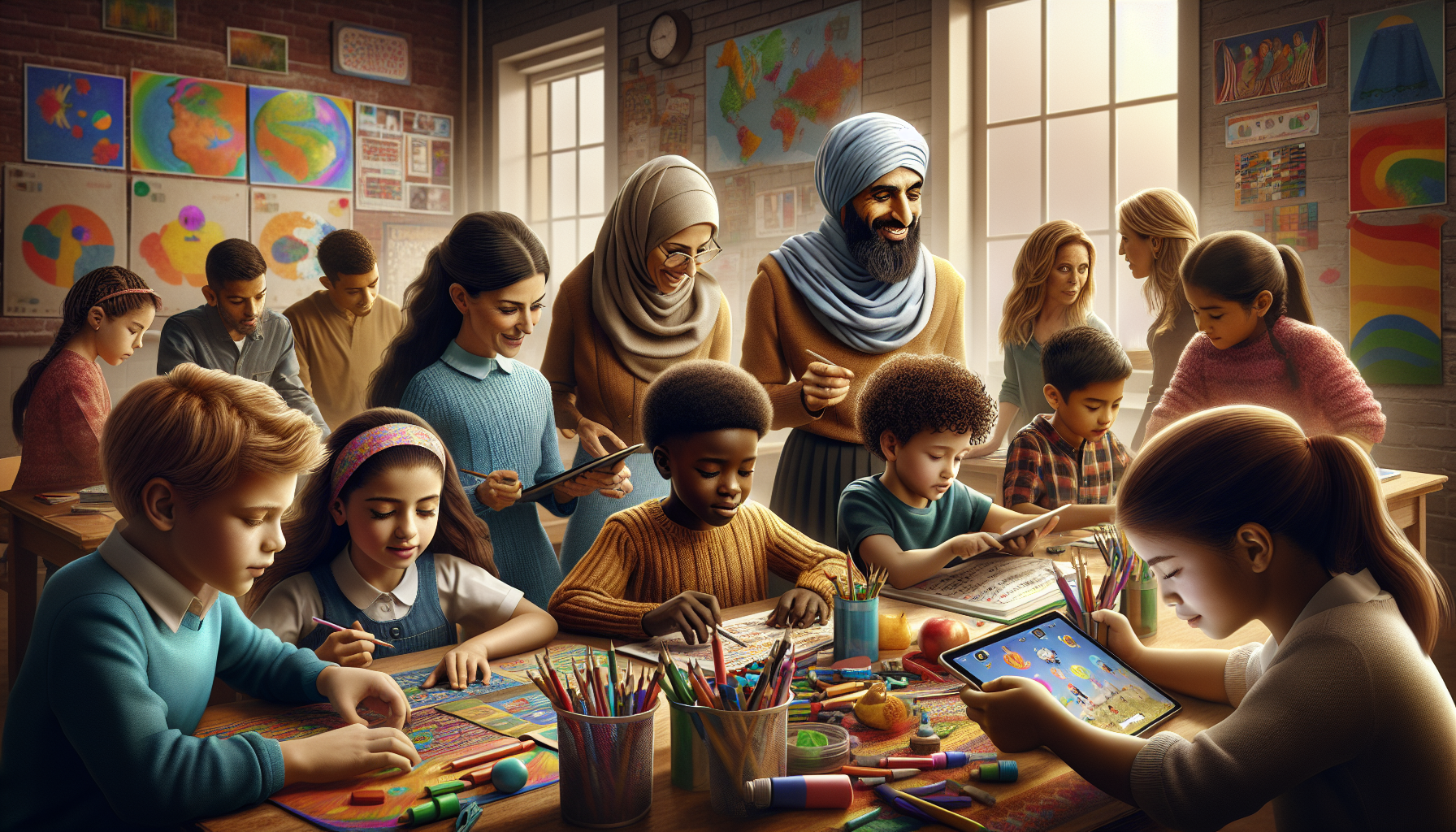 A conceptual illustration representing Tailoring Techniques to Diverse Learners. Visualize the main ideas: . Creative but clear representation of the concept. Style: photorealistic. high quality, detailed, professional, clean composition, good lighting, sharp focus, well-composed. high quality, professional, detailed, well-composed