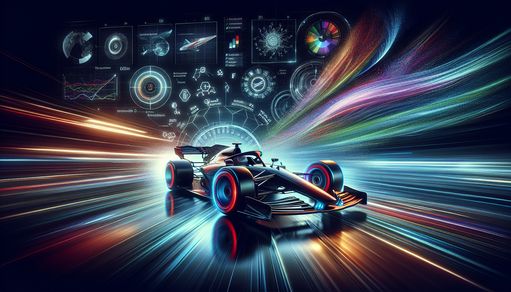 A conceptual illustration representing The Science of Speed and Control. Visualize the main ideas: . Creative but clear representation of the concept. Style: photorealistic. high quality, detailed, professional, clean composition, good lighting, sharp focus, well-composed. high quality, professional, detailed, well-composed