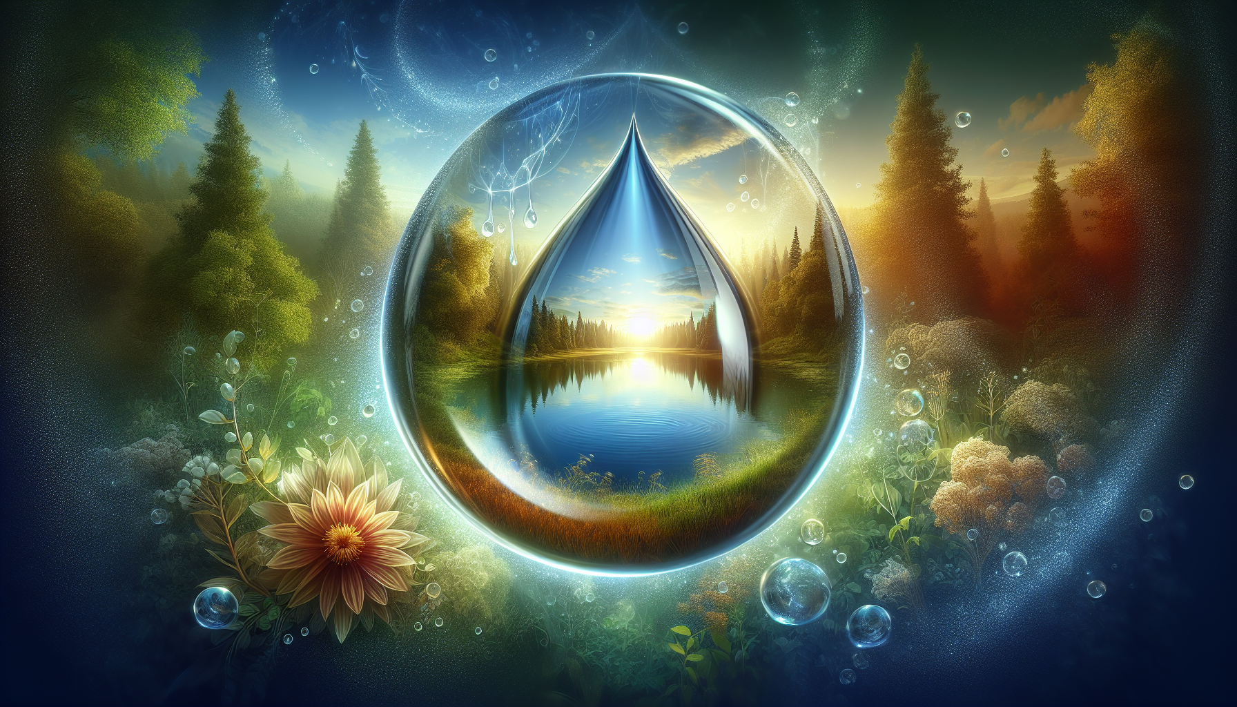 A conceptual illustration representing Conclusion: The Healing Power of Tears. Visualize the main ideas: . Creative but clear representation of the concept. Style: photorealistic. high quality, detailed, professional, clean composition, good lighting, sharp focus, well-composed. high quality, professional, detailed, well-composed