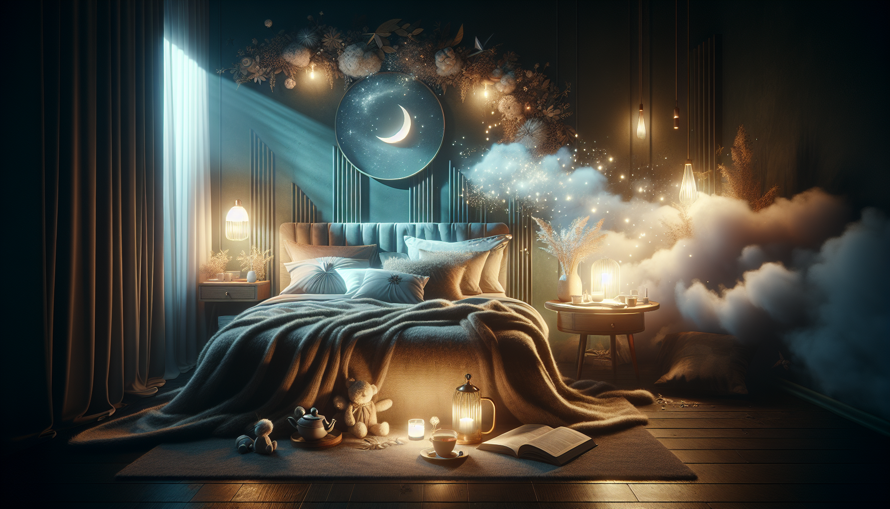 A conceptual illustration representing Sleep: A Non-Negotiable Health Priority. Visualize the main ideas: . Creative but clear representation of the concept. Style: photorealistic. high quality, detailed, professional, clean composition, good lighting, sharp focus, well-composed. high quality, professional, detailed, well-composed